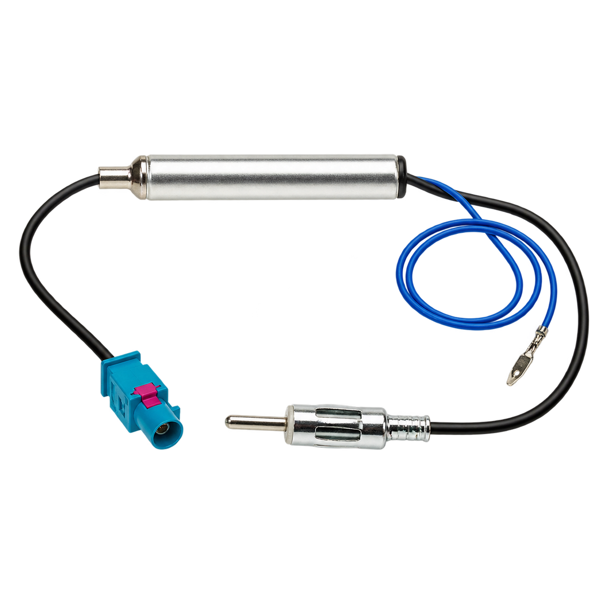Antennenadapter Fakra(m)>DIN(m) 12V Phantom lose