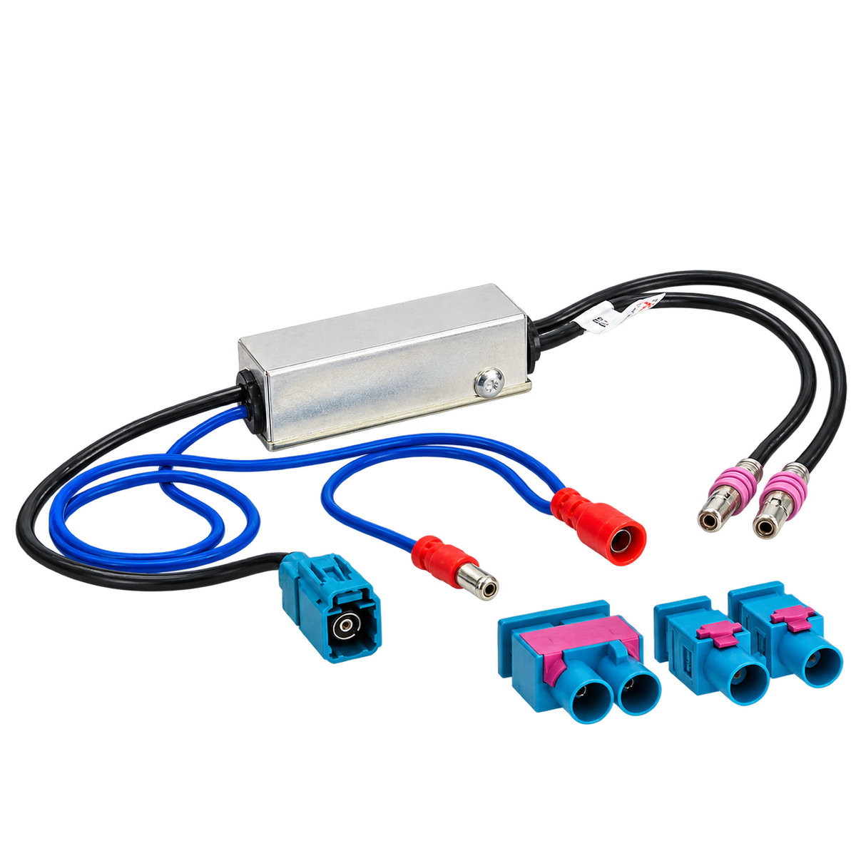 Antennenadapter Fakra(m)(Set)>Fakra(f) 12V Phantom lose