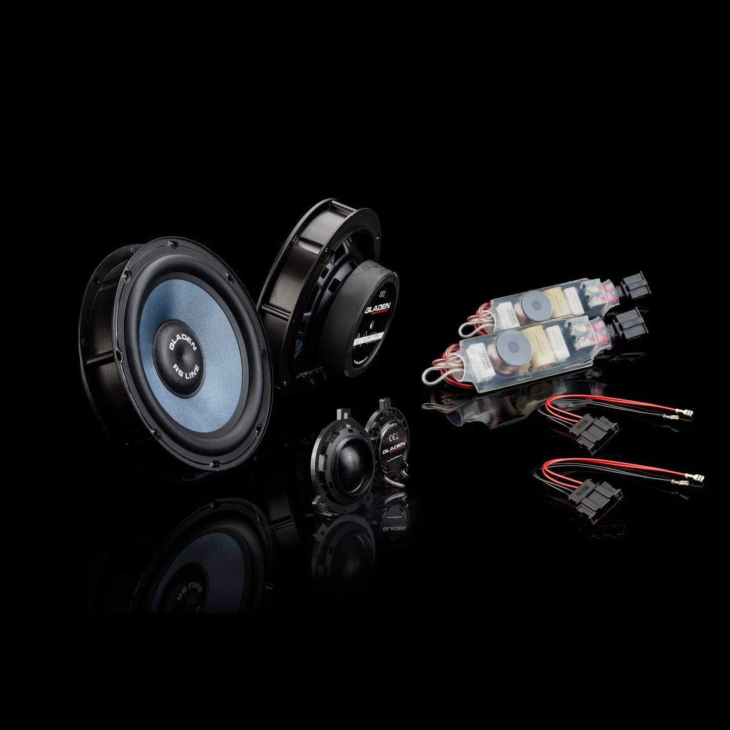 GLADEN ONE 165 Golf 7 - RS | 2-Wege-Kompo | VW Golf 7