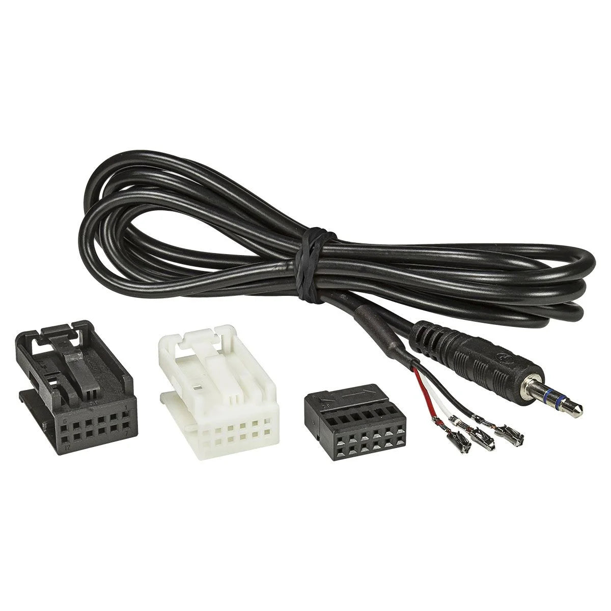 AUX IN Universal Adapter Quadlock auf 3 5mm Stereo Klinke variabel steckbar