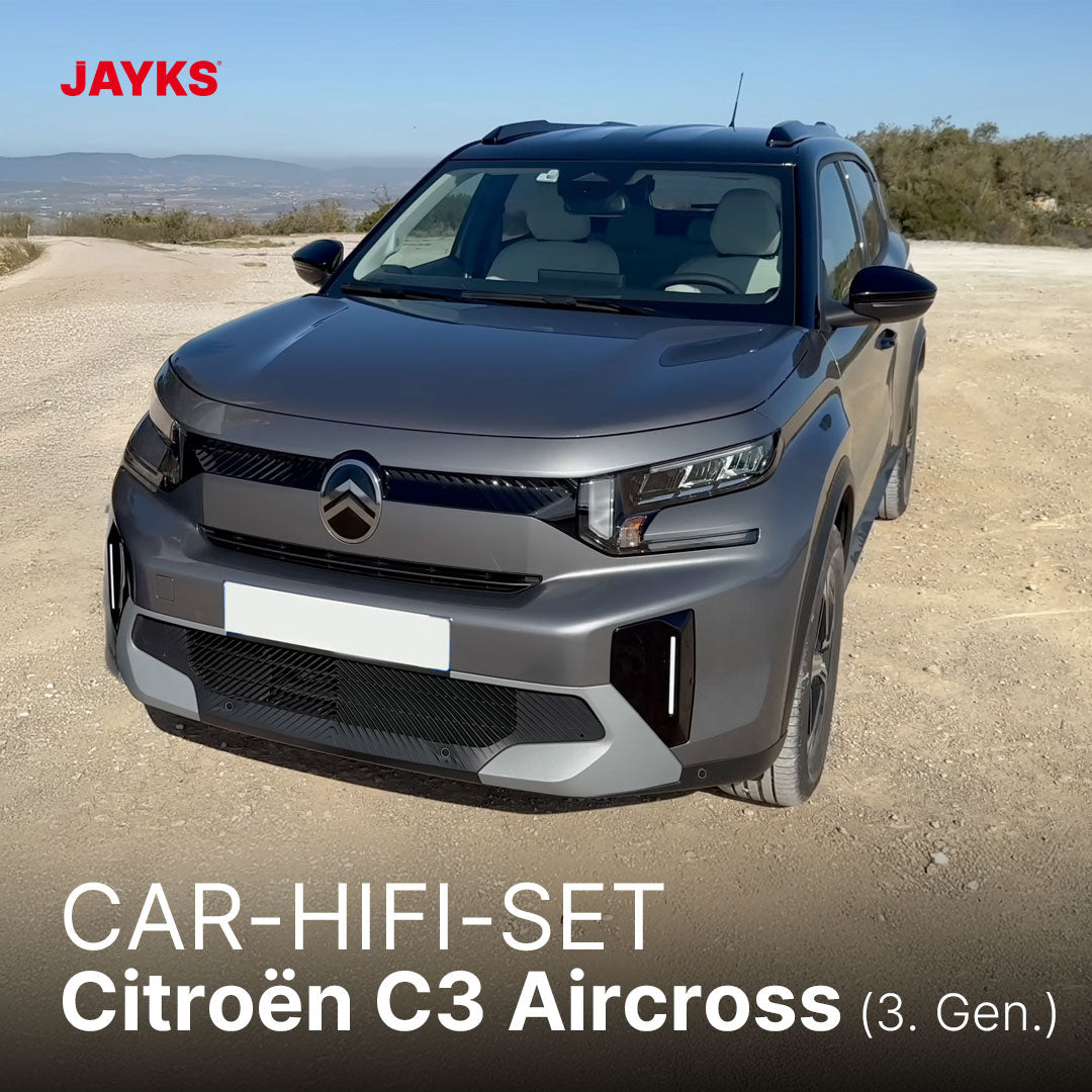 5DX plus Car-HiFi-Verstärker-Set • für Citroën C3 Aircross