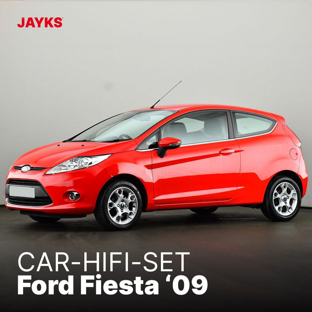 5DX plus Car-HiFi-Verstärker-Set • für Ford Fiesta ab 2009