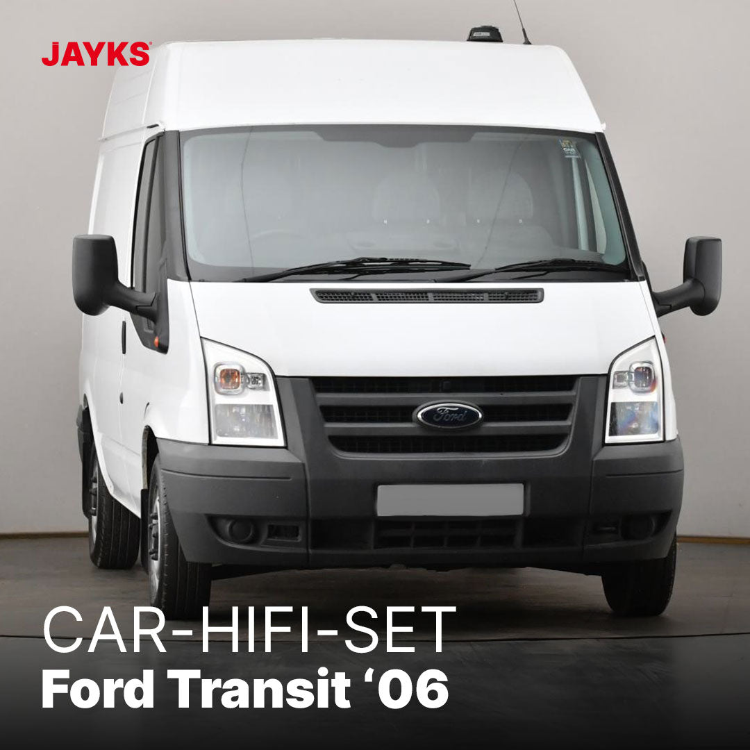 5DX plus Car-HiFi-Verstärker-Set • für Ford Transit ab 2006