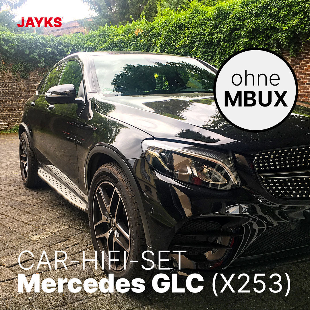 5DX plus Car-HiFi-Verstärker-Set für Mercedes GLC X253 ohne MBux