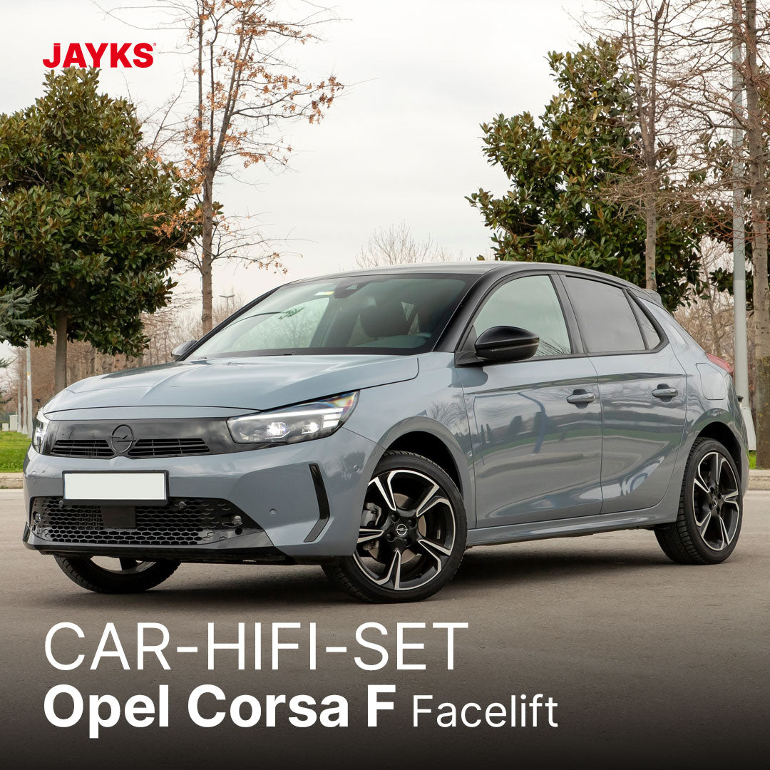 5DX plus Car-HiFi-Verstärker-Set • für Opel Corsa F (Facelift)