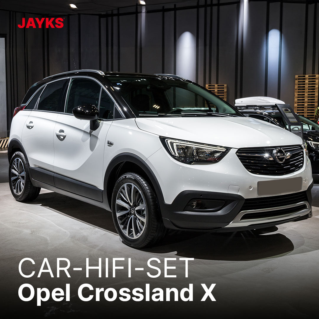 5DX plus Car-HiFi-Verstärker-Set • für Opel Crossland X