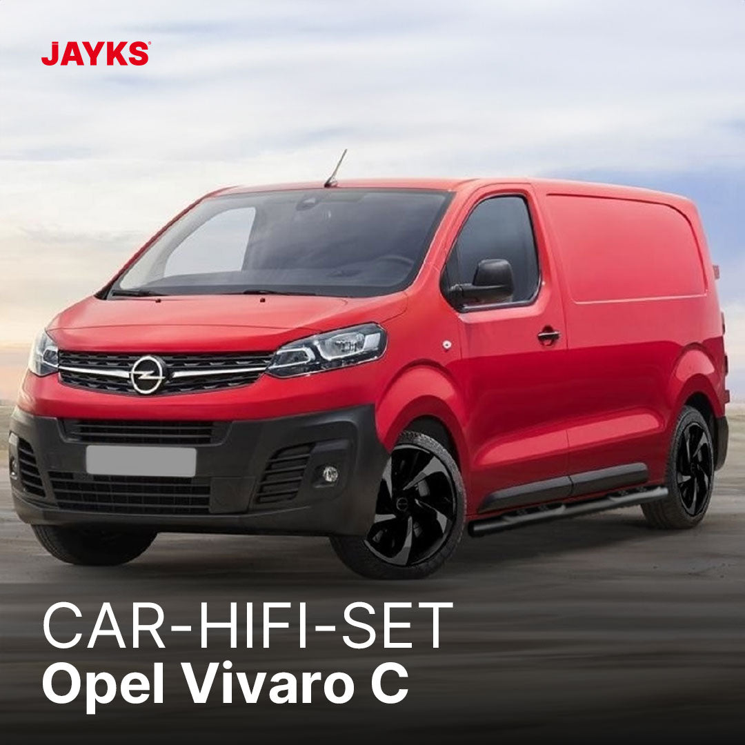 5DX plus Car-HiFi-Verstärker-Set • für Opel Vivaro C