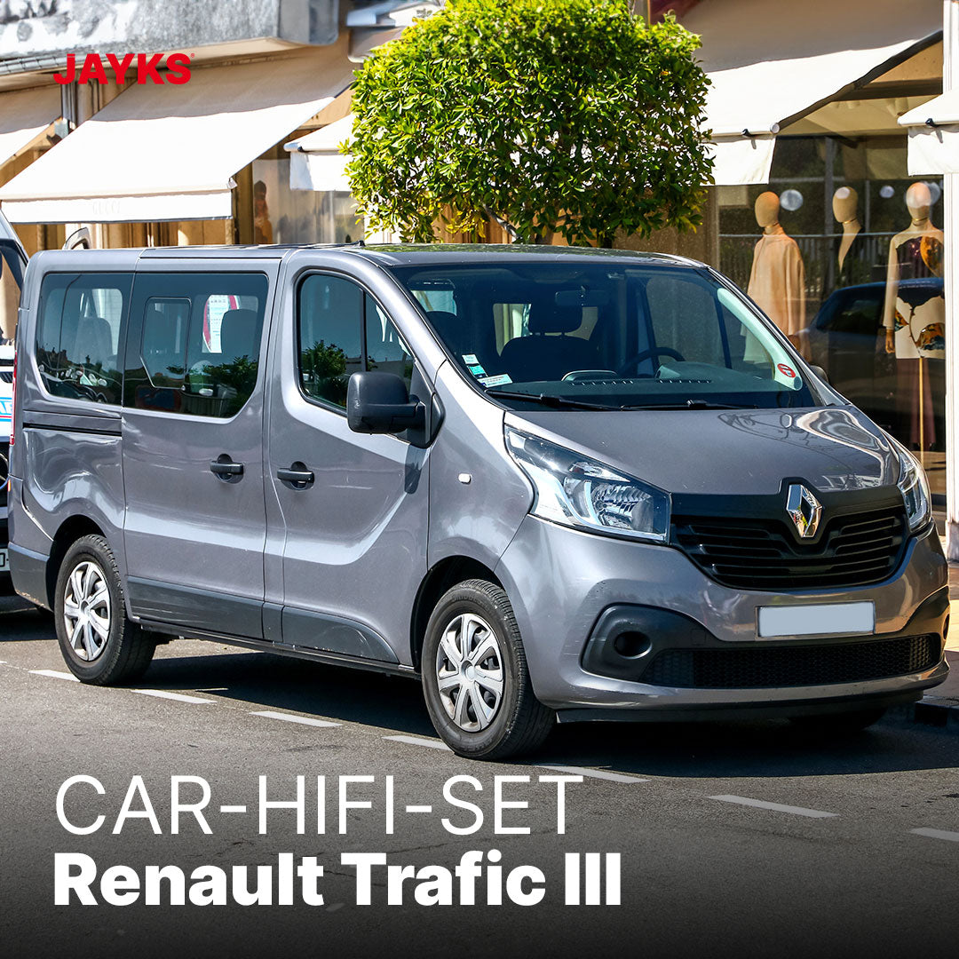 5DX plus Car-HiFi-Verstärker-Set • für Renault Trafic III