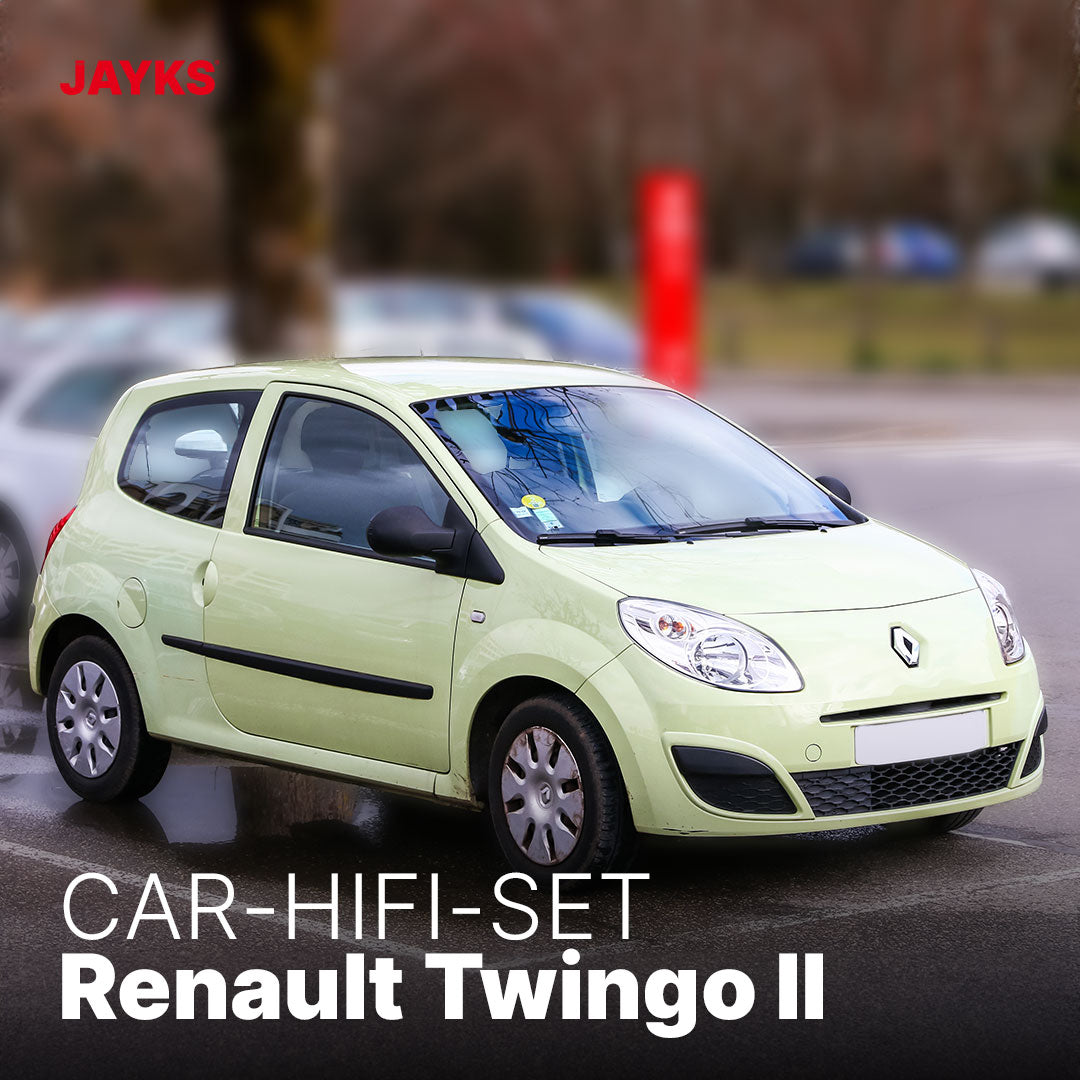 5DX plus Car-HiFi-Verstärker-Set • für Renault Twingo II