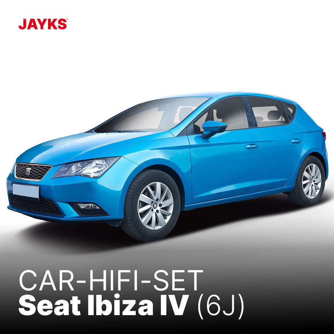 Car-HiFi-Verstärker-Set 5DX plus • für Seat Ibiza IV 6J