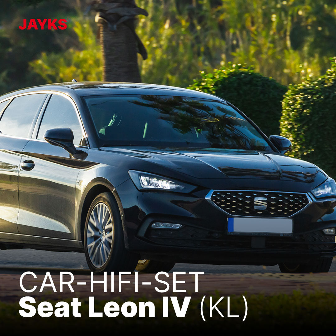 Car-HiFi-Verstärker-Set 5DX plus • für Seat Leon IV KL