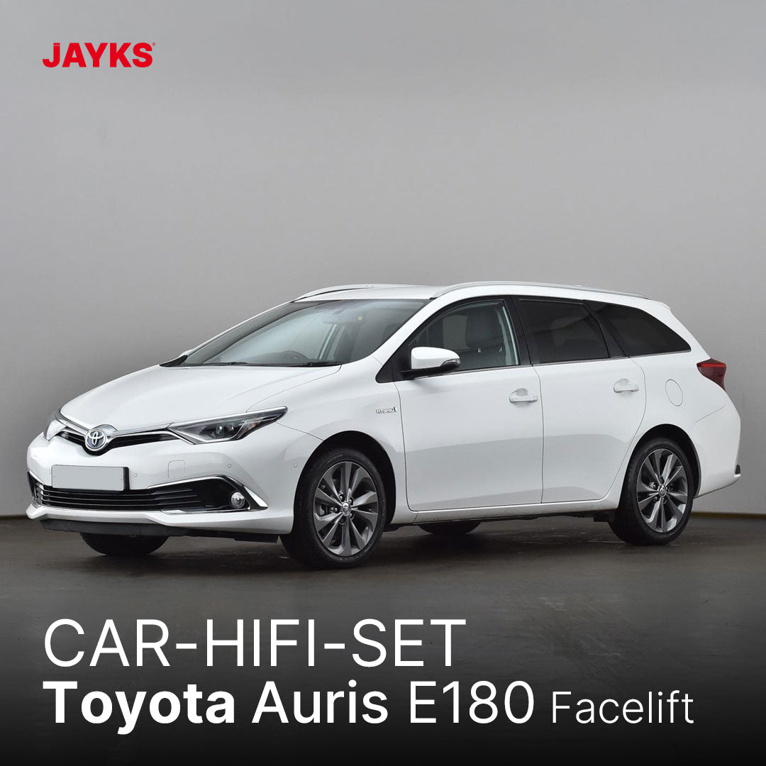 5DX plus Car-HiFi-Verstärker-Set • für Toyota Auris e180 (Facelift)