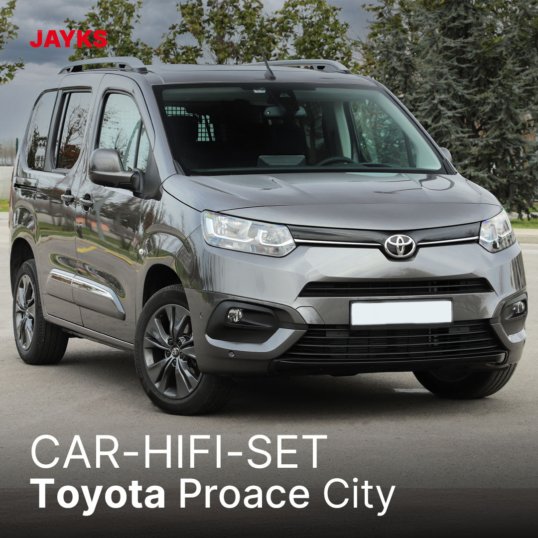 5DX plus Car-HiFi-Verstärker-Set • für Toyota Proace City