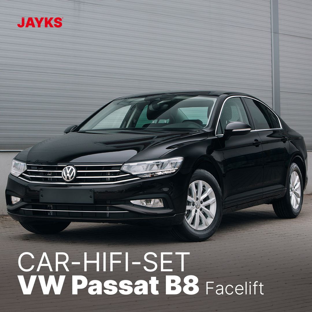 5DX plus Car-HiFi-Verstärker-Set • für VW Passat B8 (mit Facelift)