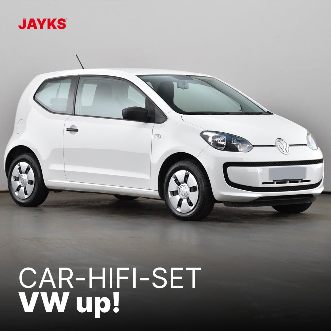 5DX plus Car-HiFi-Verstärker-Set • für VW up!