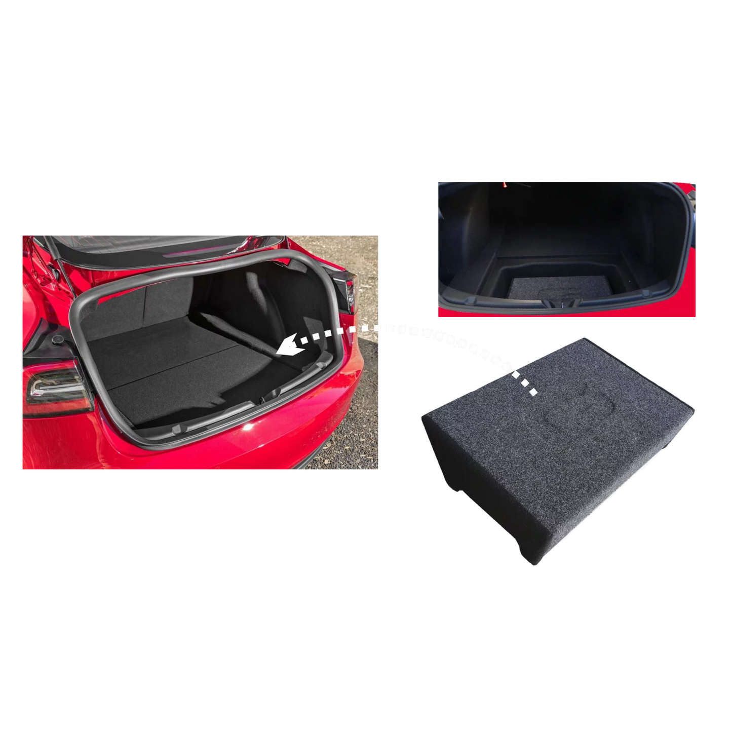 GLADEN RSX 10 SLIM-TESLA | Auto Subwoofer für Tesla Model 3 & Model Y