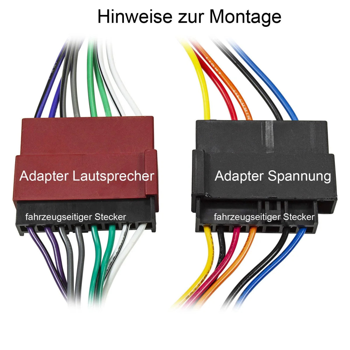 Radio Adapter Kabel kompatibel mit Ford Mazda 121 Jaguar auf 16pol ISO Norm (alter Anschluss)