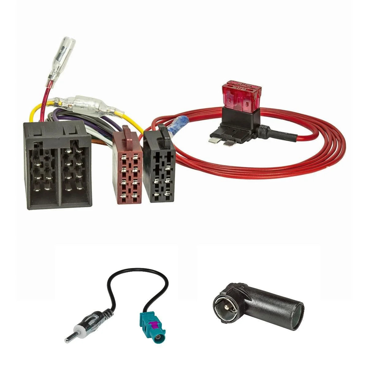 Radio Adapter Kabel Set für Ford KA RU8 ab 2009-2017 auf ISO Norm