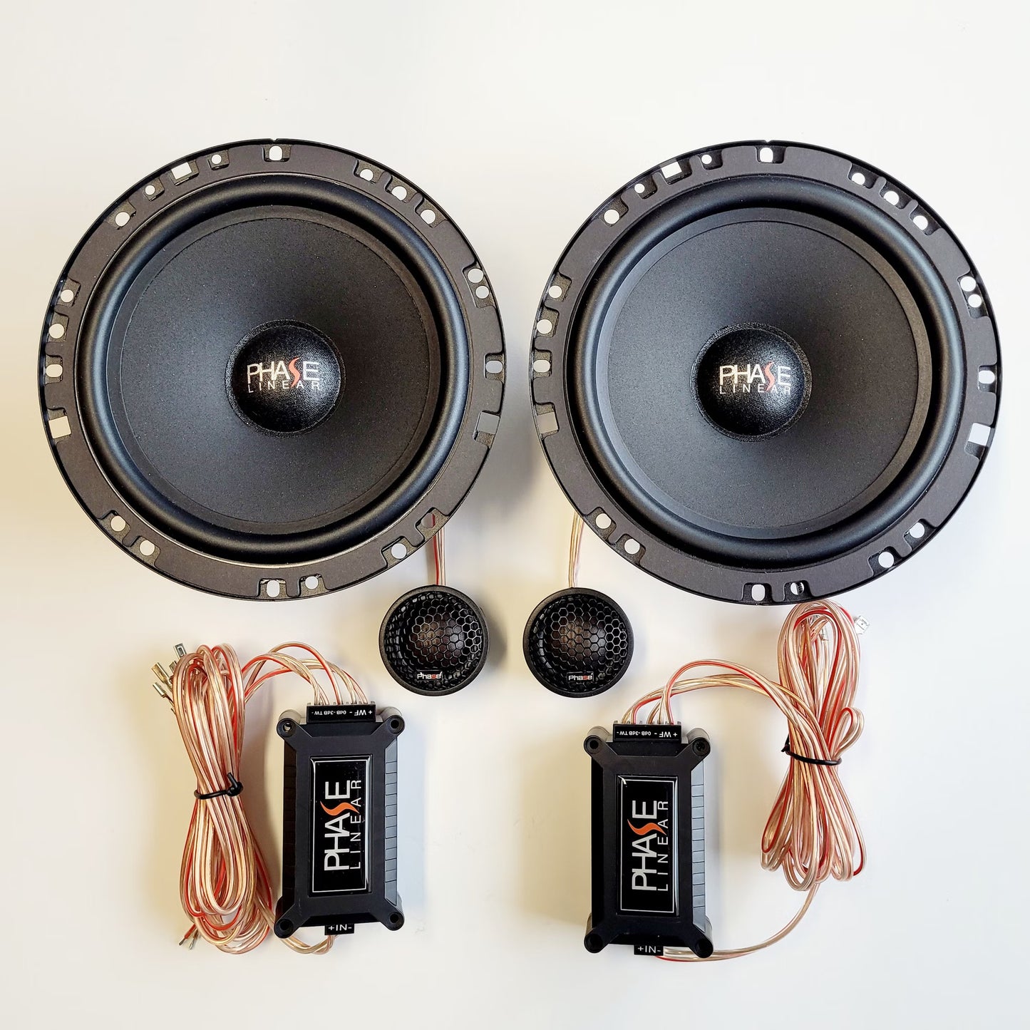 Phase Linear CX.K 160.25 + CX-X 165.20 Set inkl. Adapter und Alubutyl