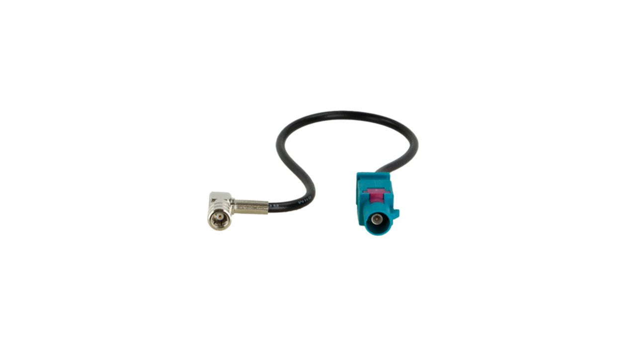 Antennenadapter Fakra Z(m) auf SMB (f) 90°