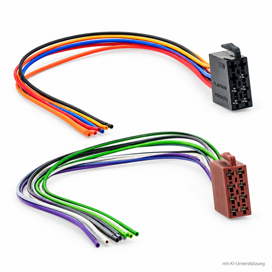 Radioadapter ISO Strom & ISO-Lautsprecher offene Enden | ACV