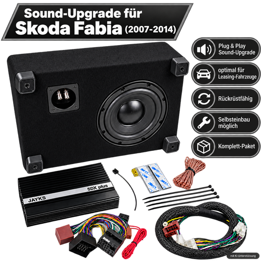 Verstärker-Woofer-Set für Dacia Duster 2