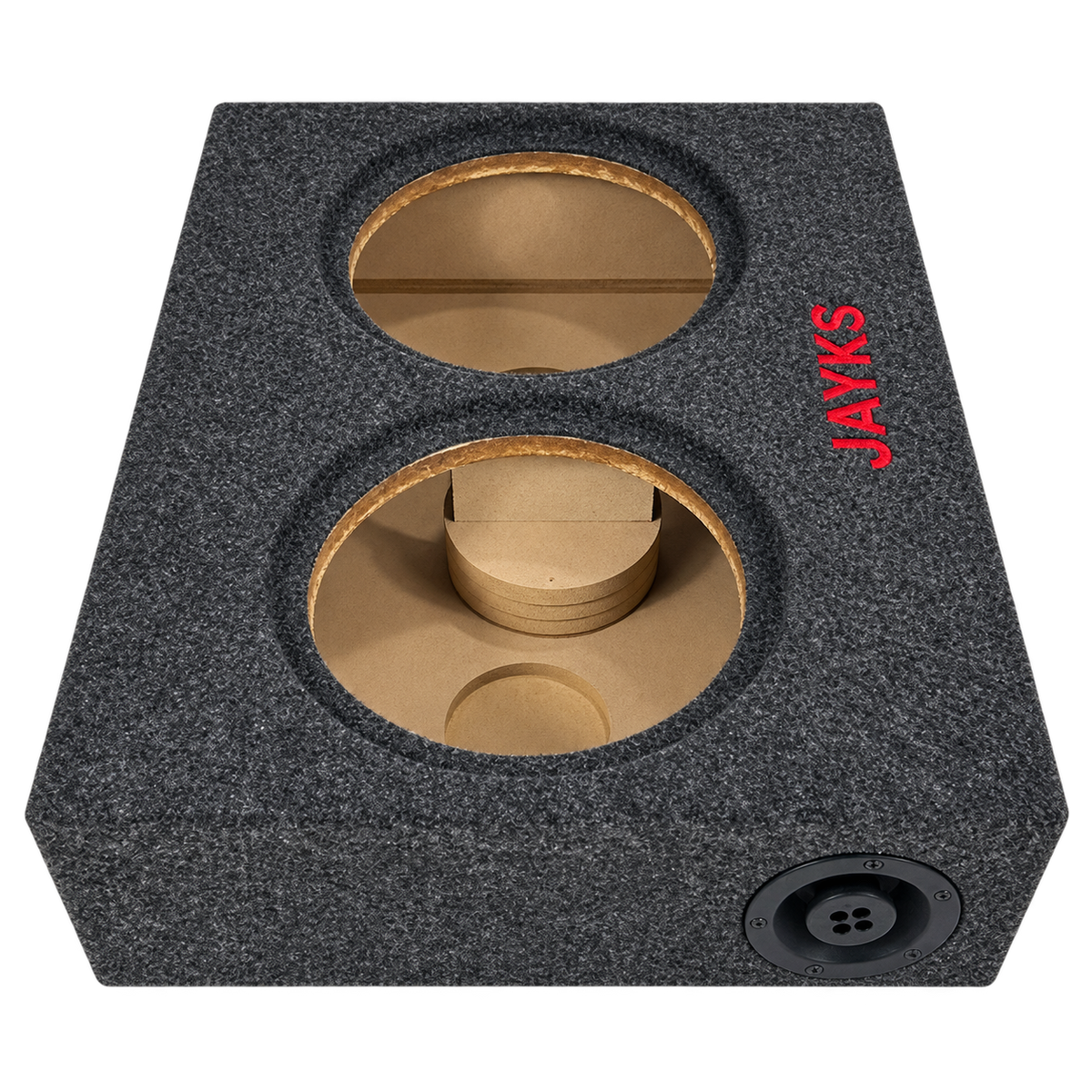 SUB tX | Doppel-Woofer-Leergehäuse rechteckig für 2x 8 Zoll (20 cm) Speaker