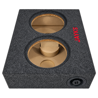 SUB tX | Doppel-Woofer-Leergehäuse rechteckig für 2x 8 Zoll (20 cm) Speaker