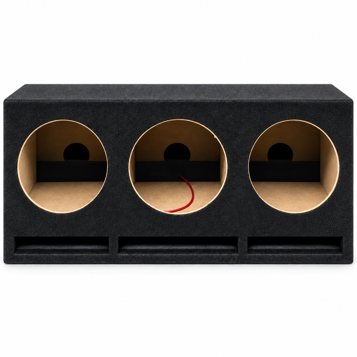 SUB tR | Tripple BR-Woofer-Leergehäuse für 3x 10 Zoll (25 cm) Speaker