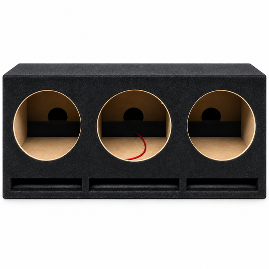 SUB tR | Tripple BR-Woofer-Leergehäuse für 3x 10 Zoll (25 cm) Speaker