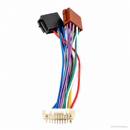 Fahrzeugspezifisches Adapterkabel auf ISO für Mitsubishi 2007 | Adapter-Kabel | JAYKS