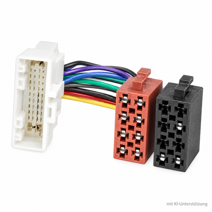 Fahrzeugspezifischer Radio Adapter auf ISO für Renault u.a. | Adapter | JAYKS