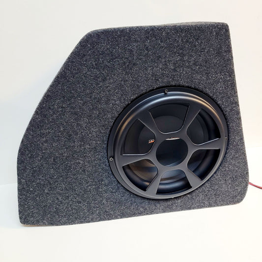 SUB f-500 • Auto-Subwoofer 100 Watt für Fiat 500 Kofferraum