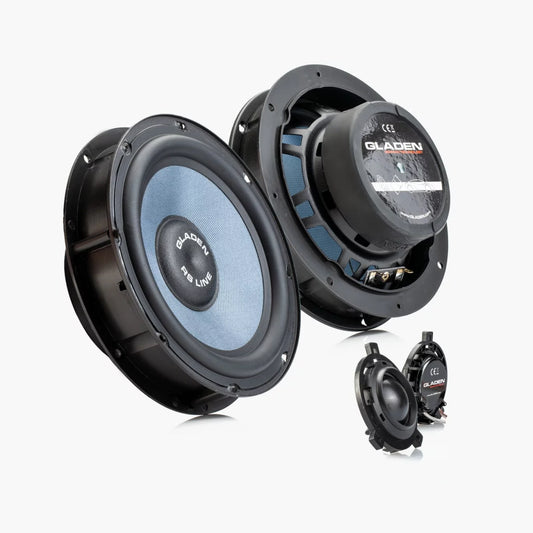 GLADEN ONE 165 Golf 7 - RS | 2-Wege-Kompo | VW Golf 7