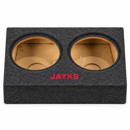 SUB tX | Doppel-Woofer-Leergehäuse rechteckig für 2x 8 Zoll (20 cm) Speaker
