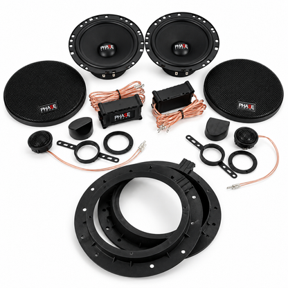 2-Wege Komposystem | für spritzigen Sound im VW Tiguan I | Phase Linear CX.K 160.25