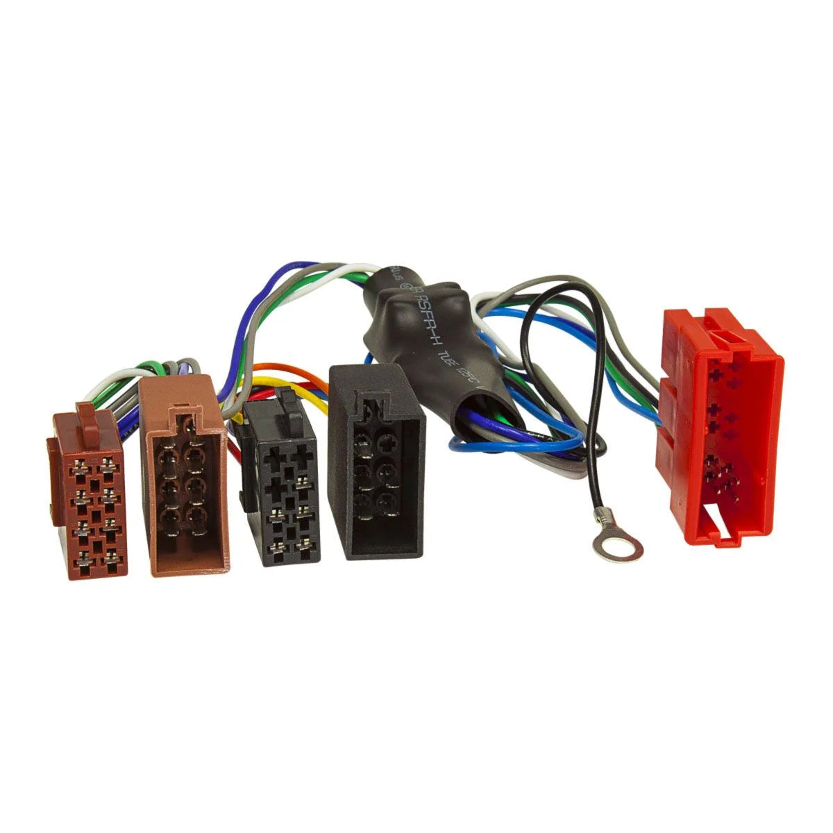 Aktivsystem Radio Adapter kompatibel mit Audi A2 A3 A4 B5 A6 A8 TT Bose DSP Kabel 4x50W auf 16pol ISO Norm