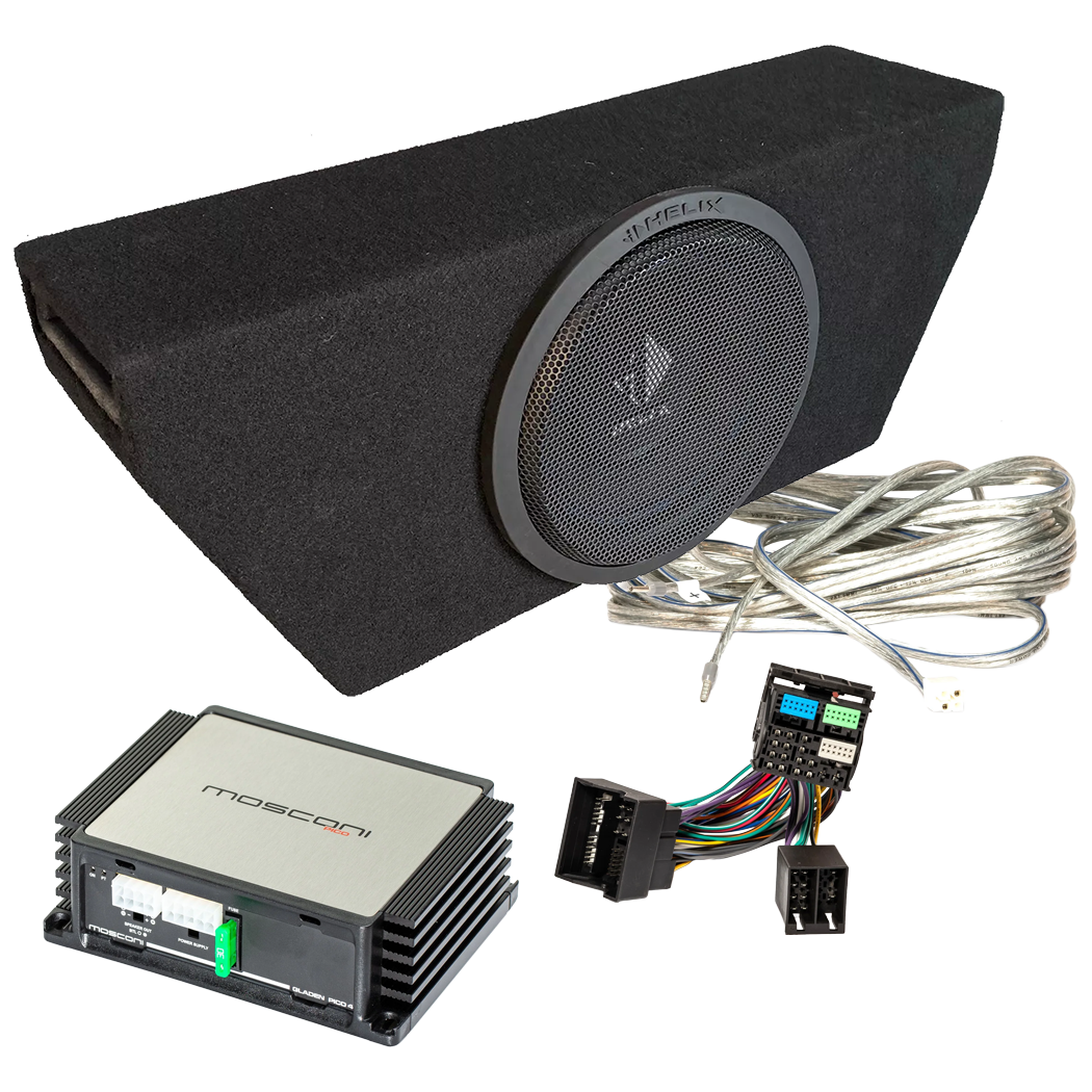 GLADEN Car-HiFi-Woofer-Set • für Audi A4 B9 (Typ 8W)