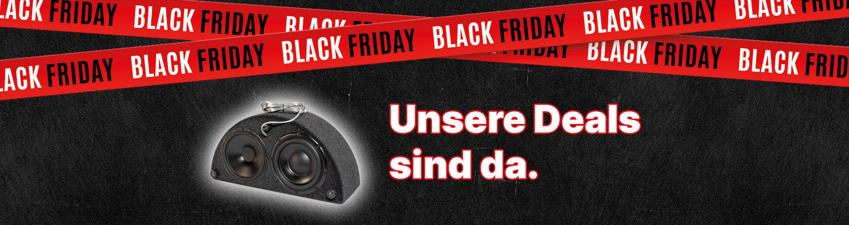 Unsere CarHifi-Black Friday Deals 2024 sind da!