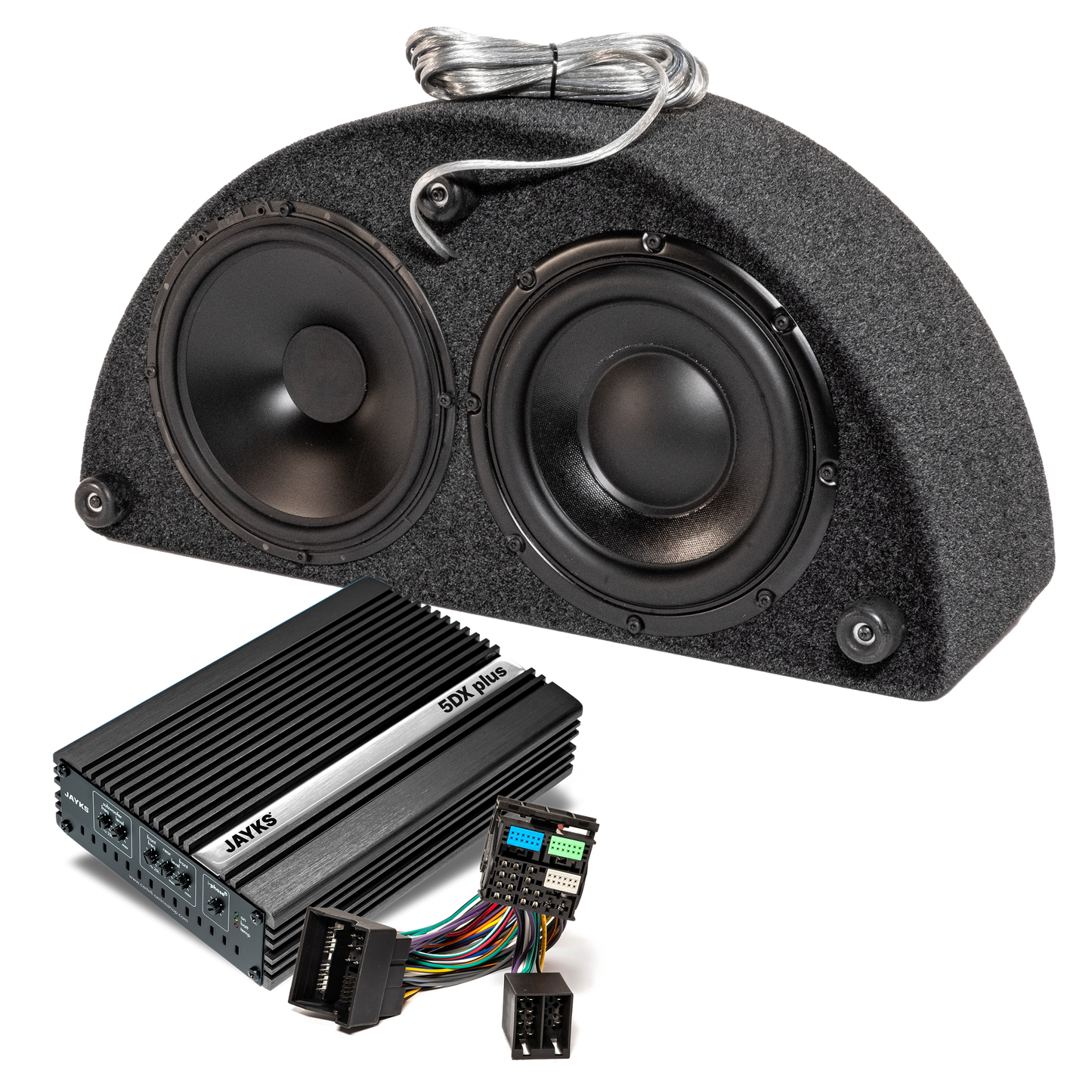 5DX plus Car-HiFi-Woofer-Set • für Audi A6 C7