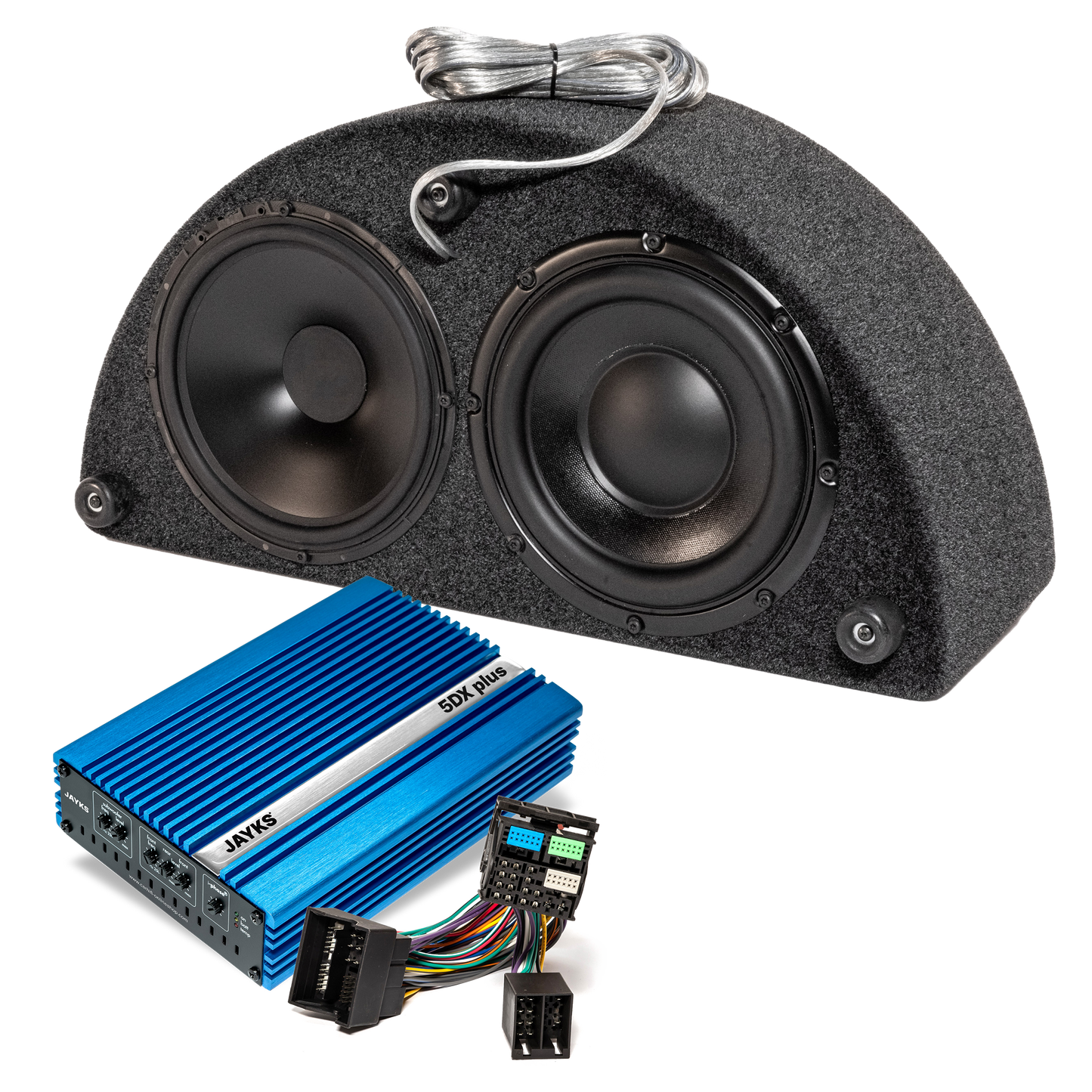 5DX plus Car-HiFi-Woofer-Set • für Audi A6 C7