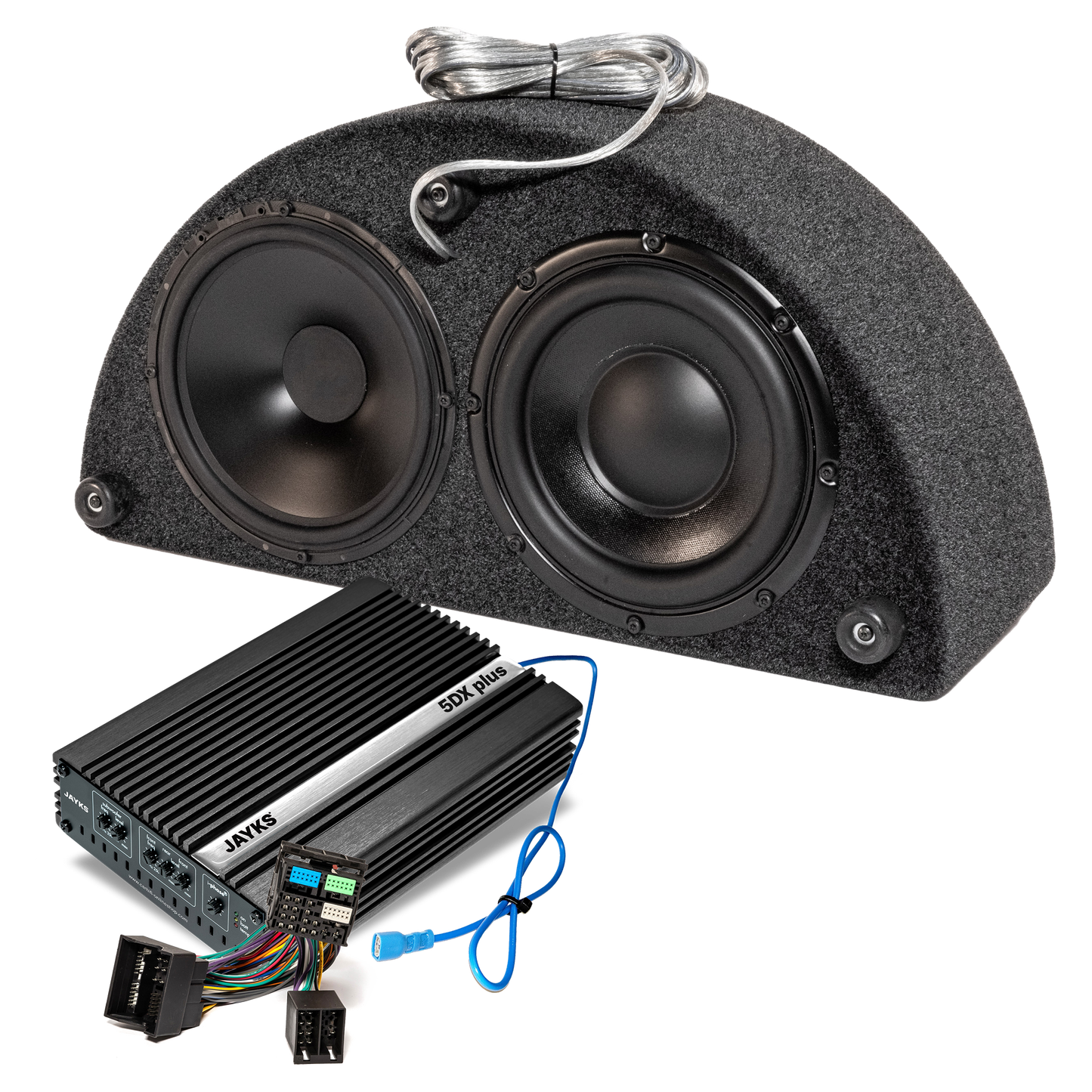 5DX plus Car-HiFi-Woofer-Set • für Audi A6 C7