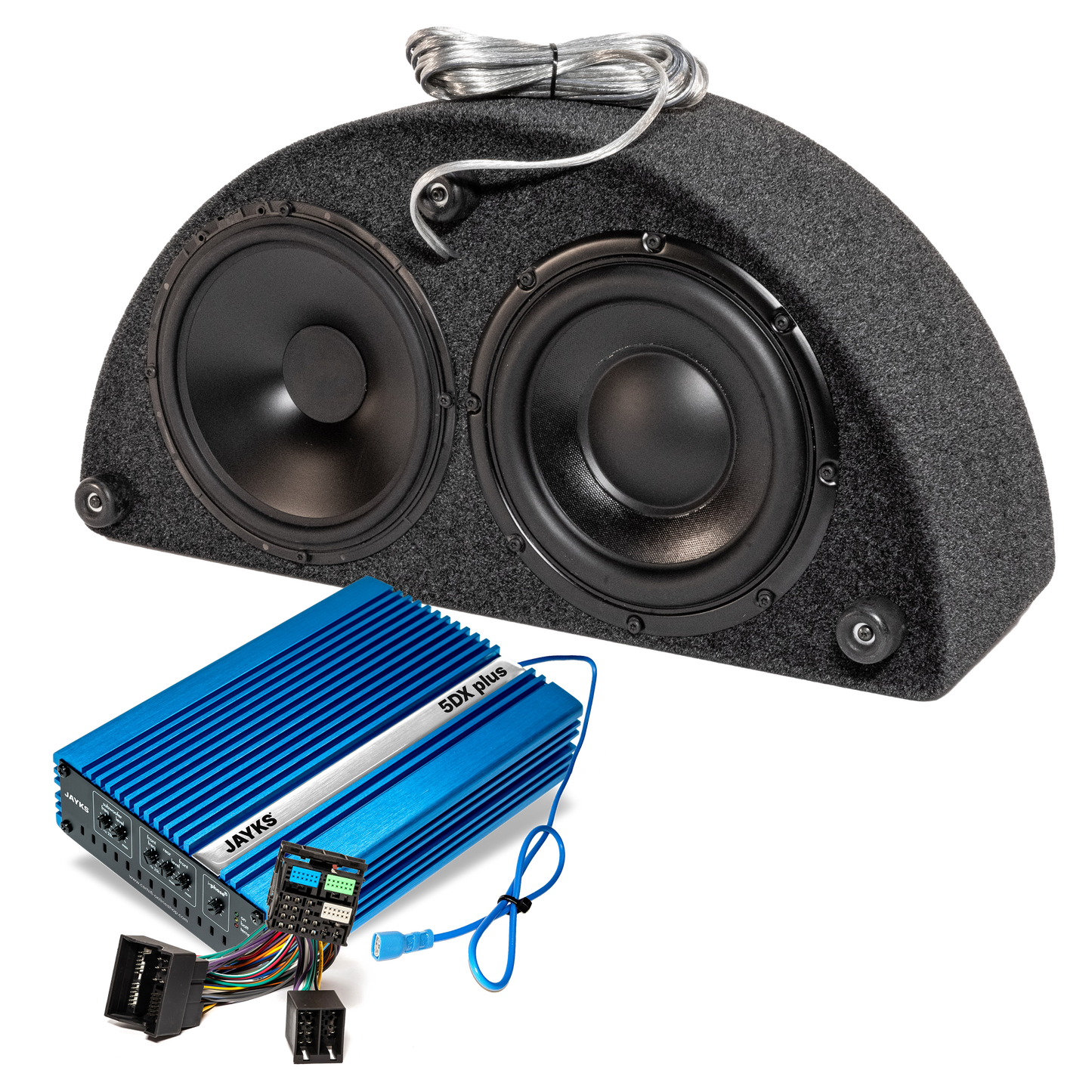 5DX plus Car-HiFi-Woofer-Set • für Audi A6 C7