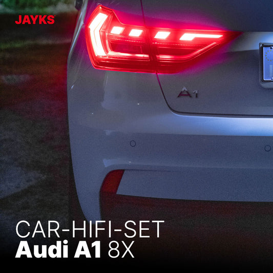 5DX plus Car-HiFi-Verstärker-Set • für Audi A1 8X