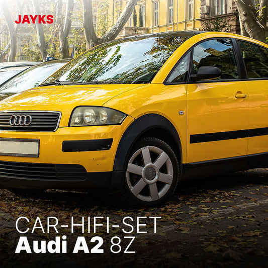 5DX plus Car-HiFi-Verstärker-Set • für Audi A2 8Z