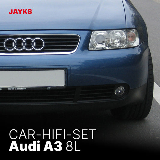 5DX plus Car-HiFi-Verstärker-Set • für Audi A3 8L