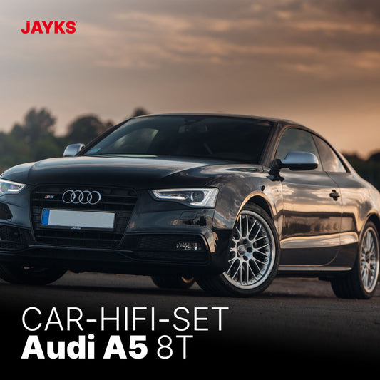 5DX plus Car-HiFi-Verstärker-Set • für Audi A5 8T