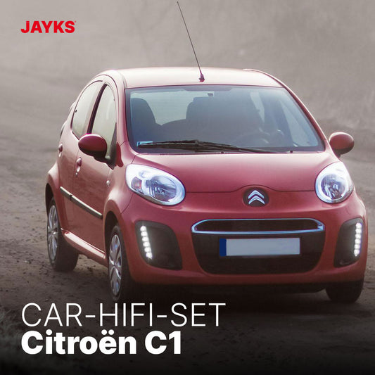 5DX plus Car-HiFi-Verstärker-Set • für Citroën C1