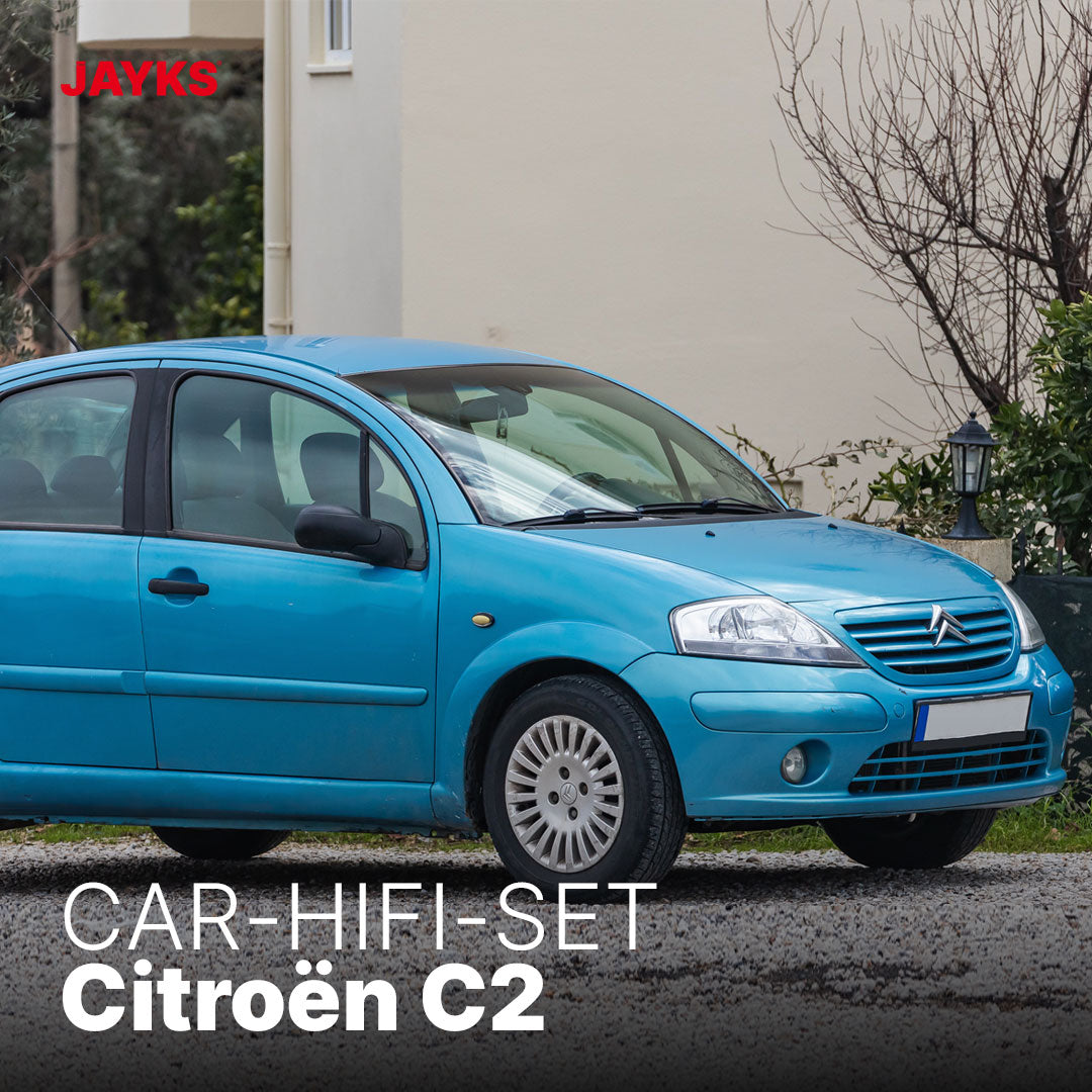 5DX plus Car-HiFi-Verstärker-Set • für Citroën C2