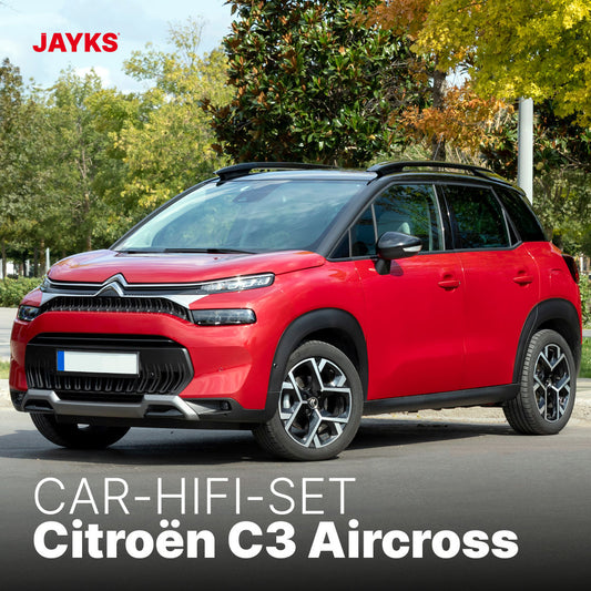 5DX plus Car-HiFi-Verstärker-Set • für Citroën C3 Aircross